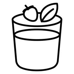Chia Pudding icon vector image. Can be used for Brunch.