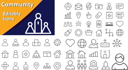 Community event design with vibrant colors