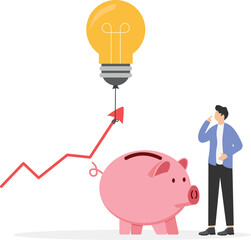 financial security, risk management concept.

