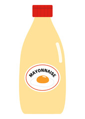 マヨネーズのイラスト