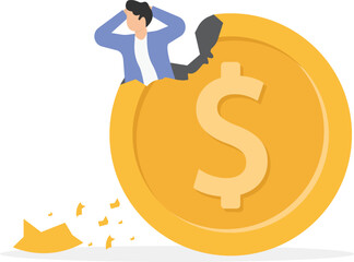  Burnout from overwork. Afraid of business failure.

