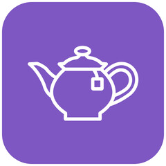 Vector Design Teapot Icon Style