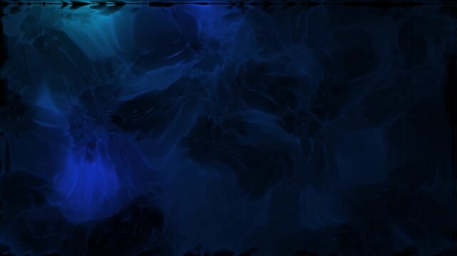 lue fractal fluid smoke animation forming beautiful abstract