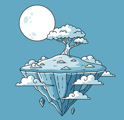 Moonlight Floating Island