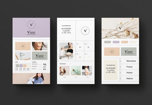 Brand Sheets Presentation Template