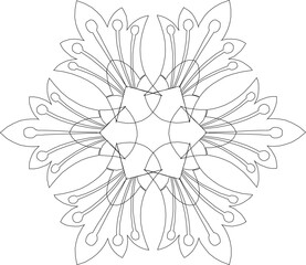 sketch vector illustration silhouette design icon symbol ornament decoration decoration mandala abstract modern classic vintage symmetric