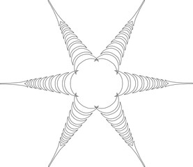 sketch vector illustration silhouette design icon symbol ornament decoration decoration mandala abstract modern classic vintage symmetric