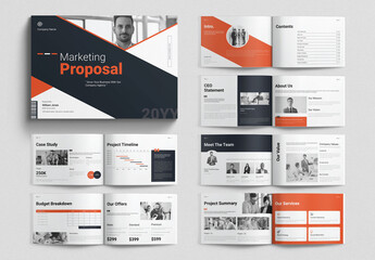 Marketing Proposal Template Landscape
