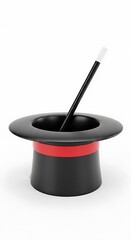 Magic Hat and Wand - A Classic Illusion.