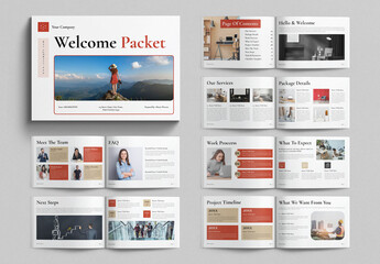 Welcome Packet Template Landscape