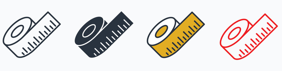 Measurement and Meter Icon Set  Water, Gauge, and Engineering Vector Collection, Industrial Measurement Icons , Meter, Gauge, and Pipe Vector Design Pack, Water Meter and Measurement Tool Vector Set 