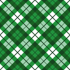 Argyle Pattern, Tartan Seamless Background
