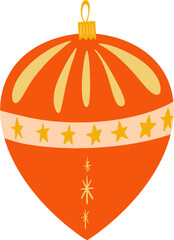 오렌지 별오너먼트