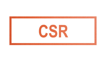 CSR, Corporate Social Responsibility
