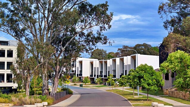 Red Hill private residential development, Canberra, ACT, Australia.