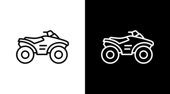 Atv Icon Set Multiple Style Collection