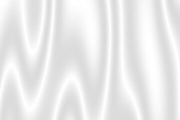Abstract smooth elegant white silk fabric texture with soft flowing satin waves background.