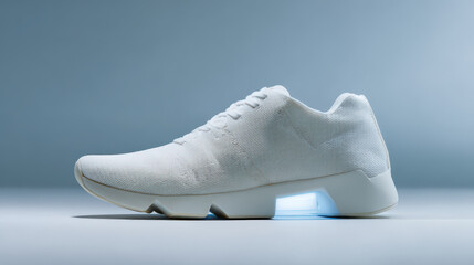 futuristic footwear designed to reduce fatigue through microvibration technology