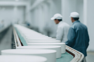 modern dishware manufacturing workshop featuring advanced selfcleaning technology