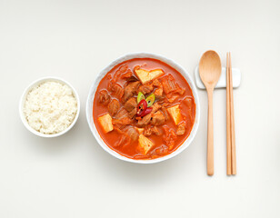 Pork Kimchi Stew
돼지고기 김치찌개