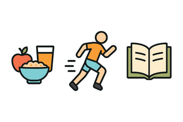 Healthy lifestyle elements of nutrition exercise and knowledge combined