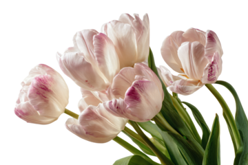 a vase filled with pink and white flowers