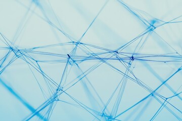 Obraz premium Abstract Scientific Grid — Data Flow and Structure