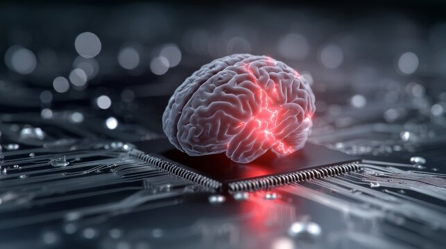 Journey of data: from metallic minds to circuit core innovation.