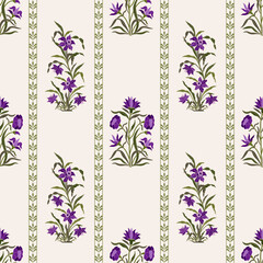 Vector Hand drawn colourful geometric flowers Motifs African boho paisley, seamless patterns with floral for fabric Ethnic Indian Pattern, textiles, clothing, wrapping paper, backdrop, banner.
