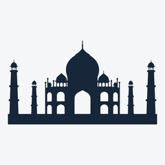 Taj Mahal Icon Design