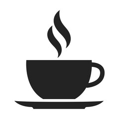 coffee cup flat vector icon