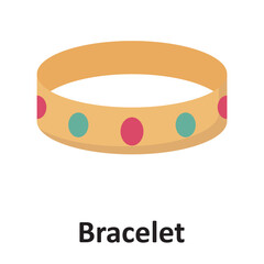 Bracelet Vector Icon which can easily modify or edit