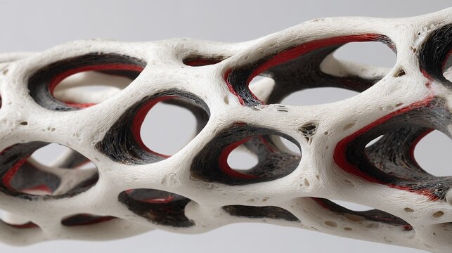 close up of cholla cactus skeleton