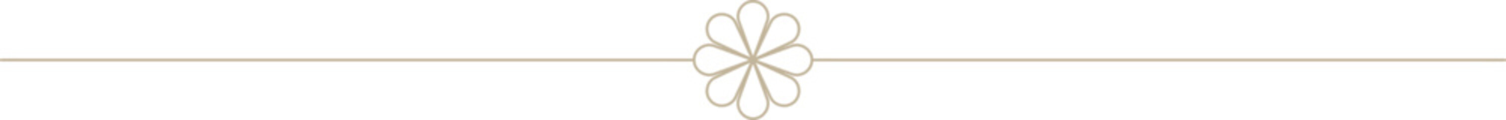 Indian Minimalistic Floral Motif text divider	
