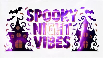 Tunnel video vj loop screensaver creates an immersive spooky night vibe with seamless transitions and animated effects