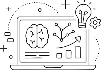 circuit board vector illustration
