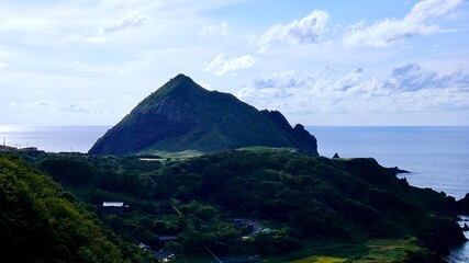 新潟県佐渡島にある大野亀