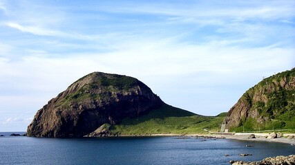 新潟県佐渡島にある大野亀