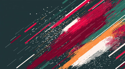 Vibrant Abstract Dynamic Background