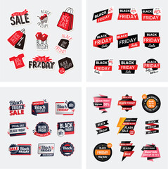 Black Friday Sale Label Collection