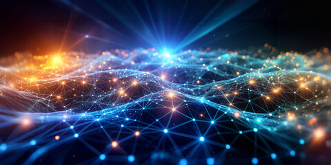 Quantum Communication Across Intelligent Digital Networks