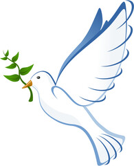 Dove with Olive Branch