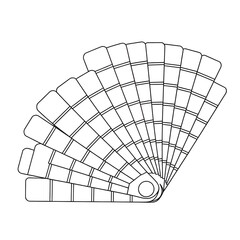 Color Palette, Fan, Shades, Spectrum, Gradient, Design