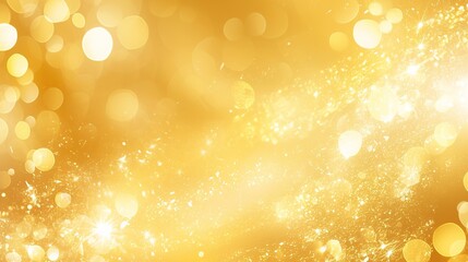 A soft golden background, adorned with twinkling bokeh lights, perfect for high-end events, celebrations, invitations, or luxury brand visuals that convey sophistication and warmth.