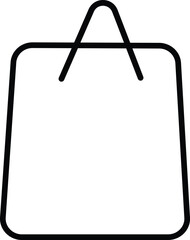 Simple Shopping Bag Icon