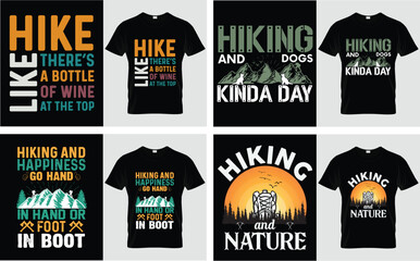 Hiking Adventure Quote TShirt Bundle
