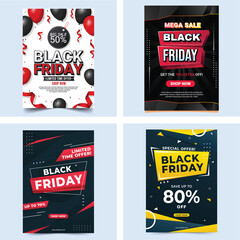 Modern Black Friday Poster Collection