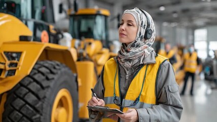 Workplace Expertise: An industrial professional, engrossed in their work, meticulously inspects machinery, embodying diligence and skill in a professional setting.