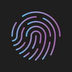 Gradient Fingerprint Vector for Identity, Security, and Tech Themes