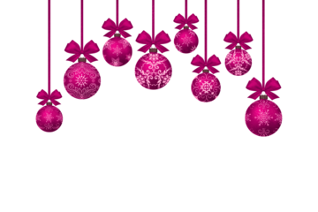 set of christmas ornament. Decorative Christmas balls. New Year celebration. Holiday concept.